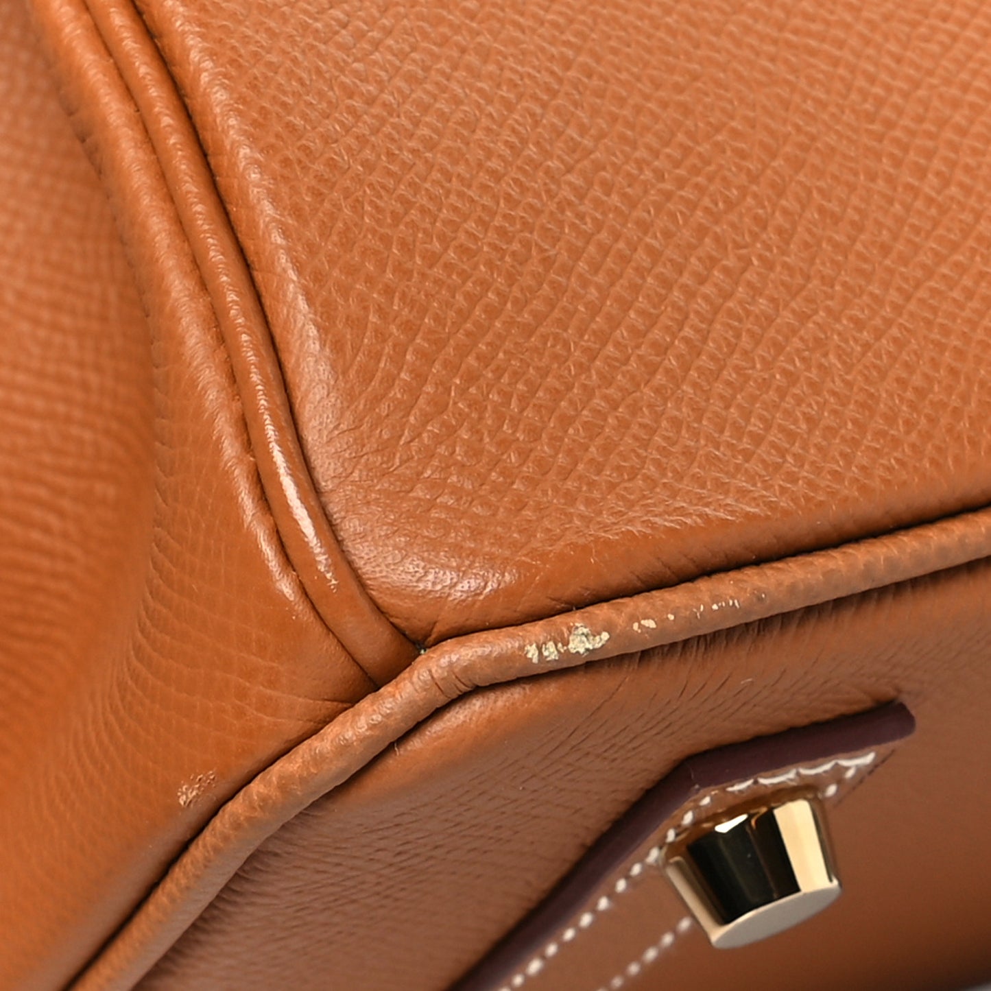 Epsom Birkin 30 Gold