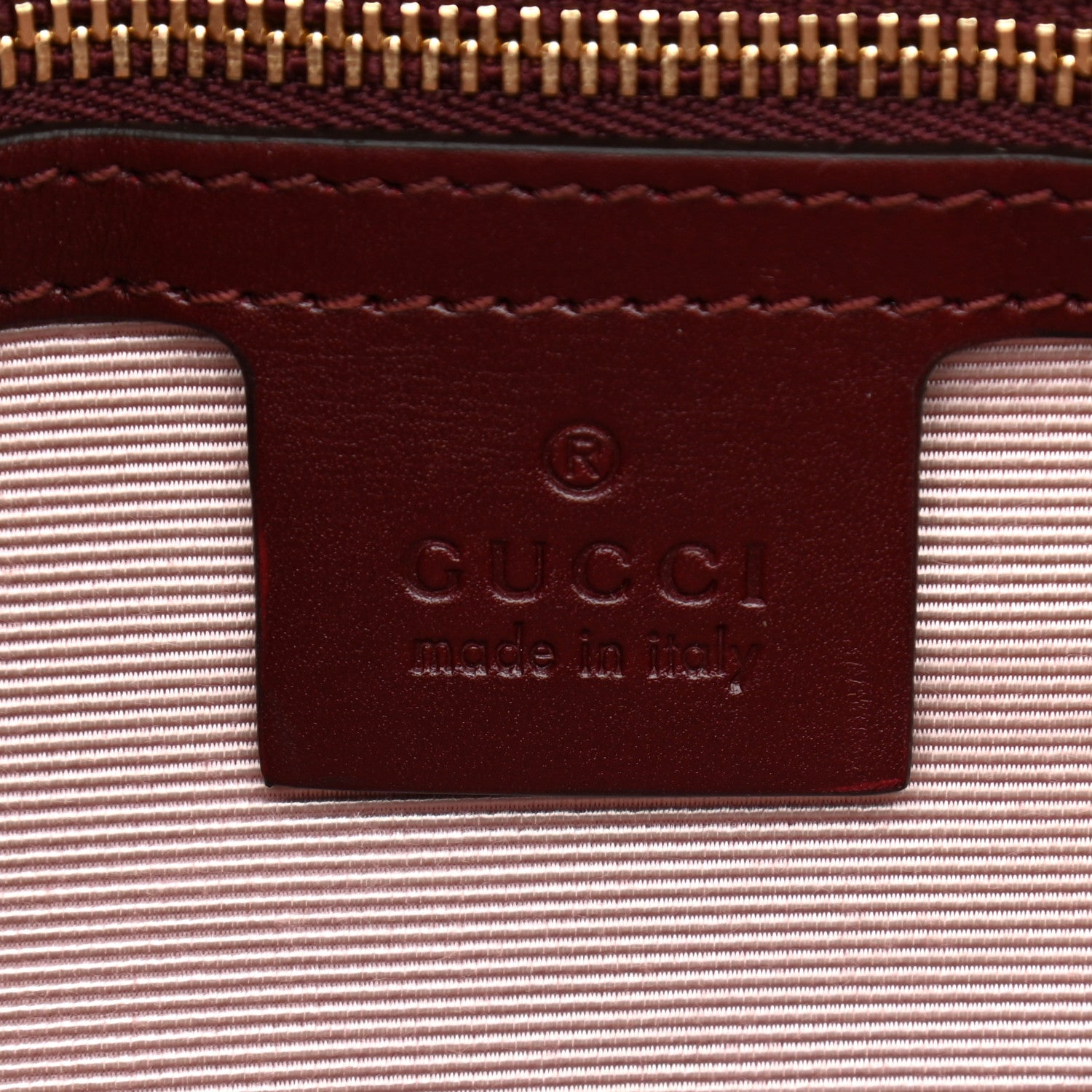 Gucci Vitello Palmellato Lux Small Arli Flap Shoulder Bag Vintage Bordeaux 6 of 10