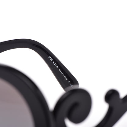 Prada Baroque Sunglasses SPR 27N Black 5 of 7
