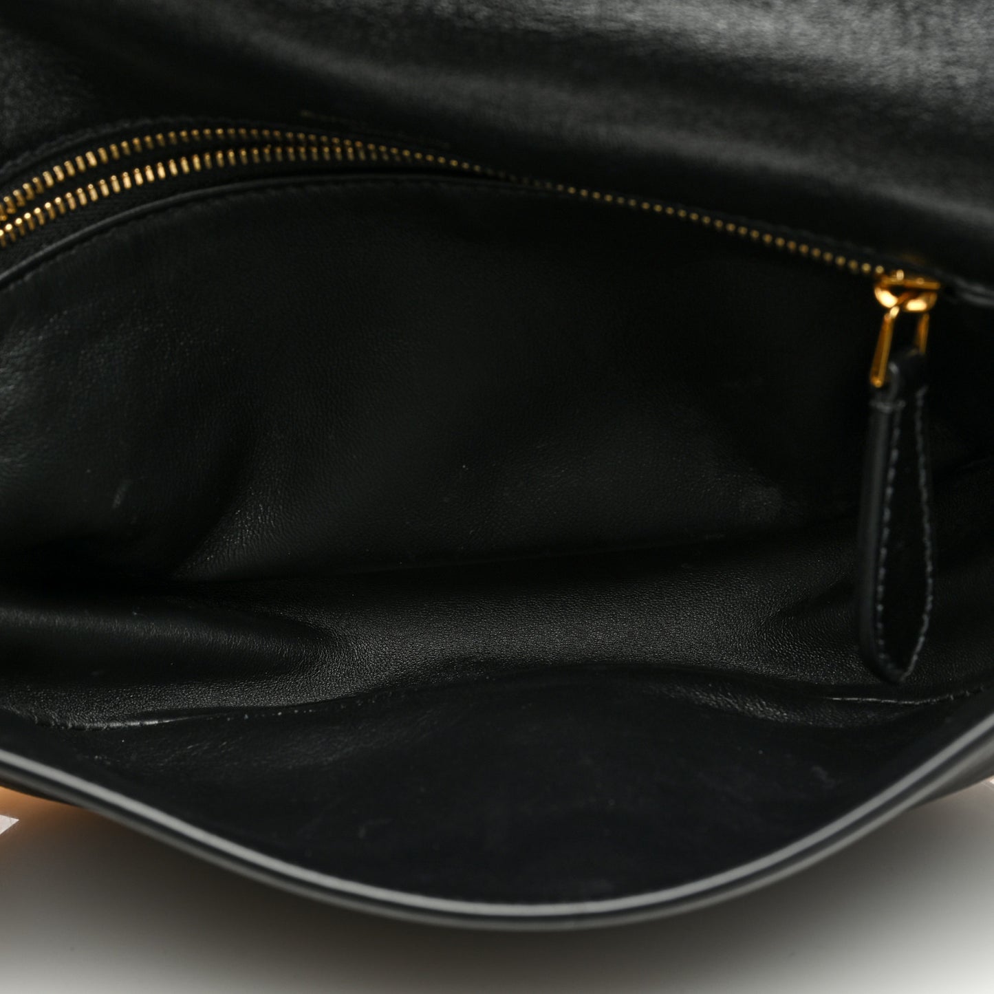 Lambskin Small Olympia Chain Shoulder Bag Black