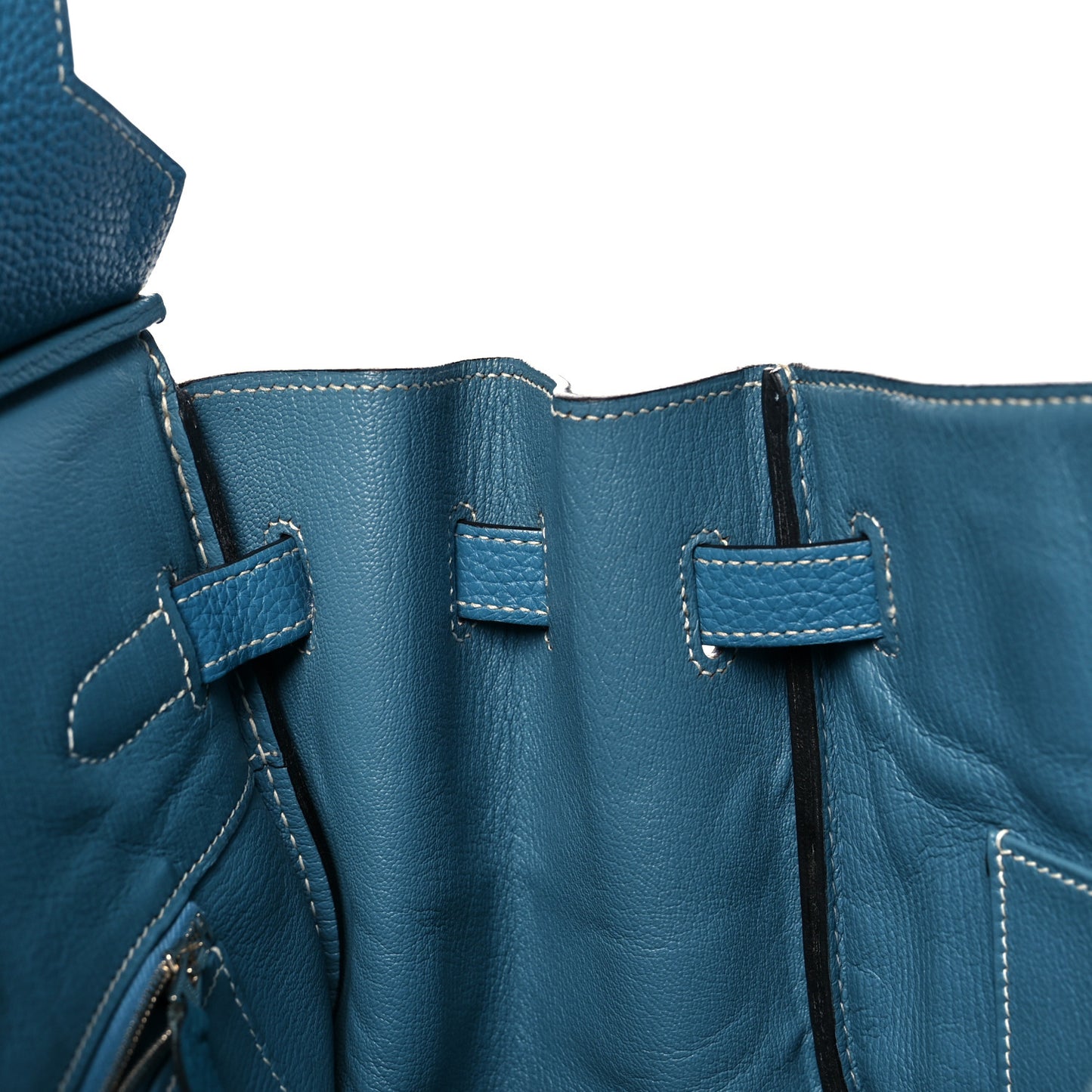 Togo Birkin 35 Blue Jean