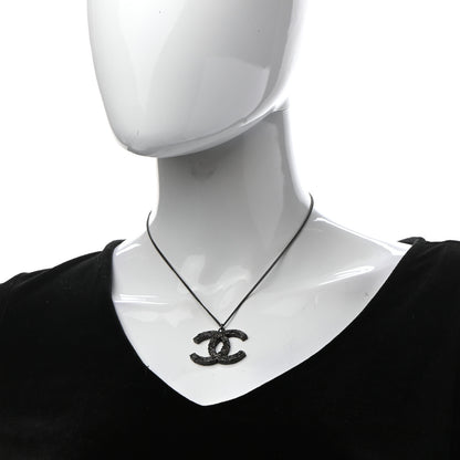 Chanel Ruthenium Camellia CC Necklace 2 of 7