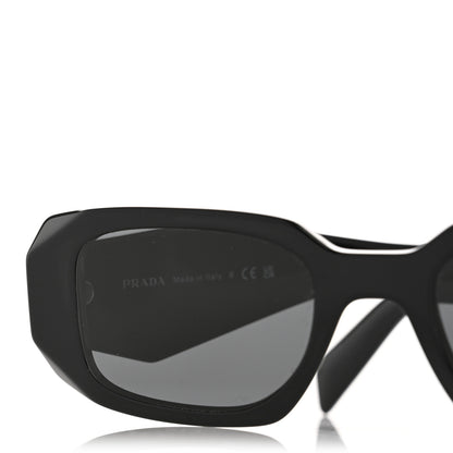 Prada Acetate Symbole Sunglasses SPR 17W Black 8 of 9