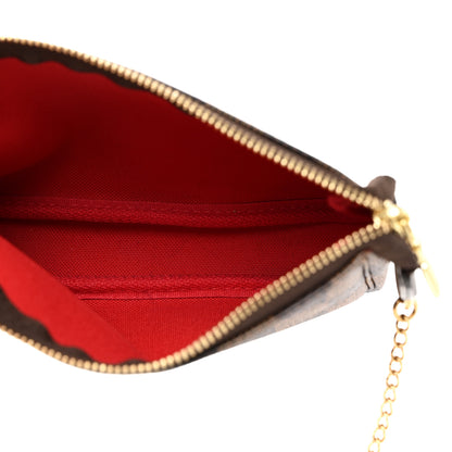 Louis Vuitton Damier Ebene Mini Pochette Accessories 5 of 7
