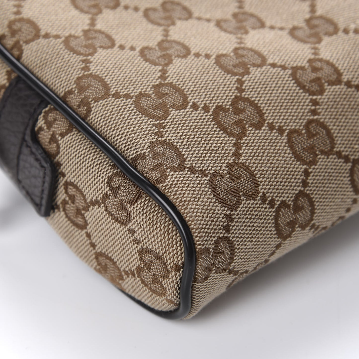 Monogram Belt Bag Dark Brown