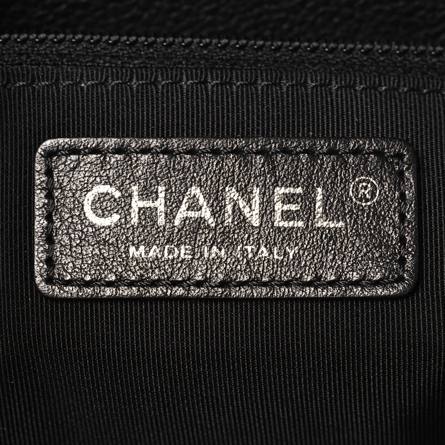Chanel Caviar Quilted Large Casual Pocket Tote Black 7 of 11