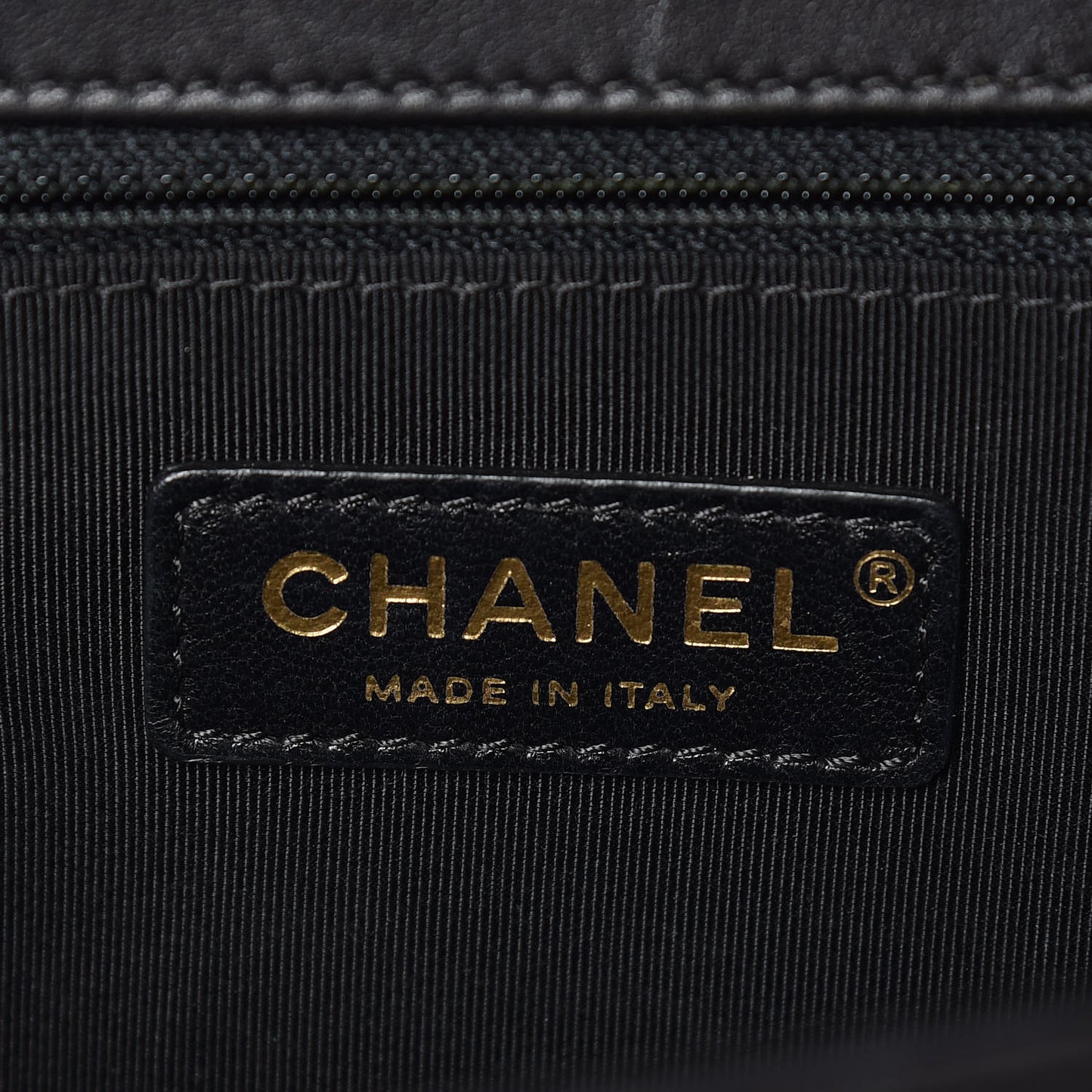 Lambskin Quilted New Medium Boy Flap Black
