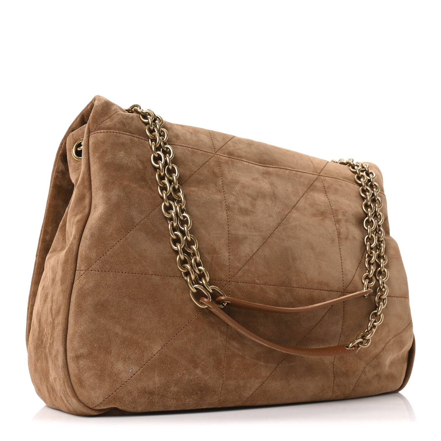 Saint Laurent Suede Matelasse Monogram Large Jamie 4.3 Snuff 3 of 10