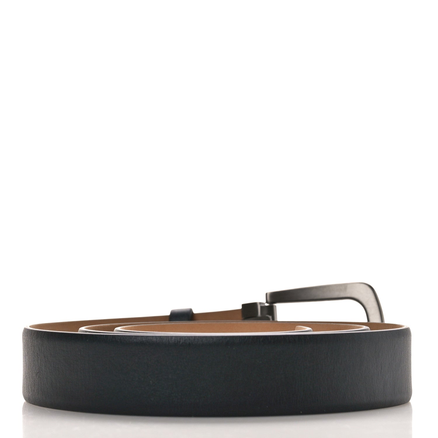 Chanel Calfskin Belt 95 38 Black 2 of 7