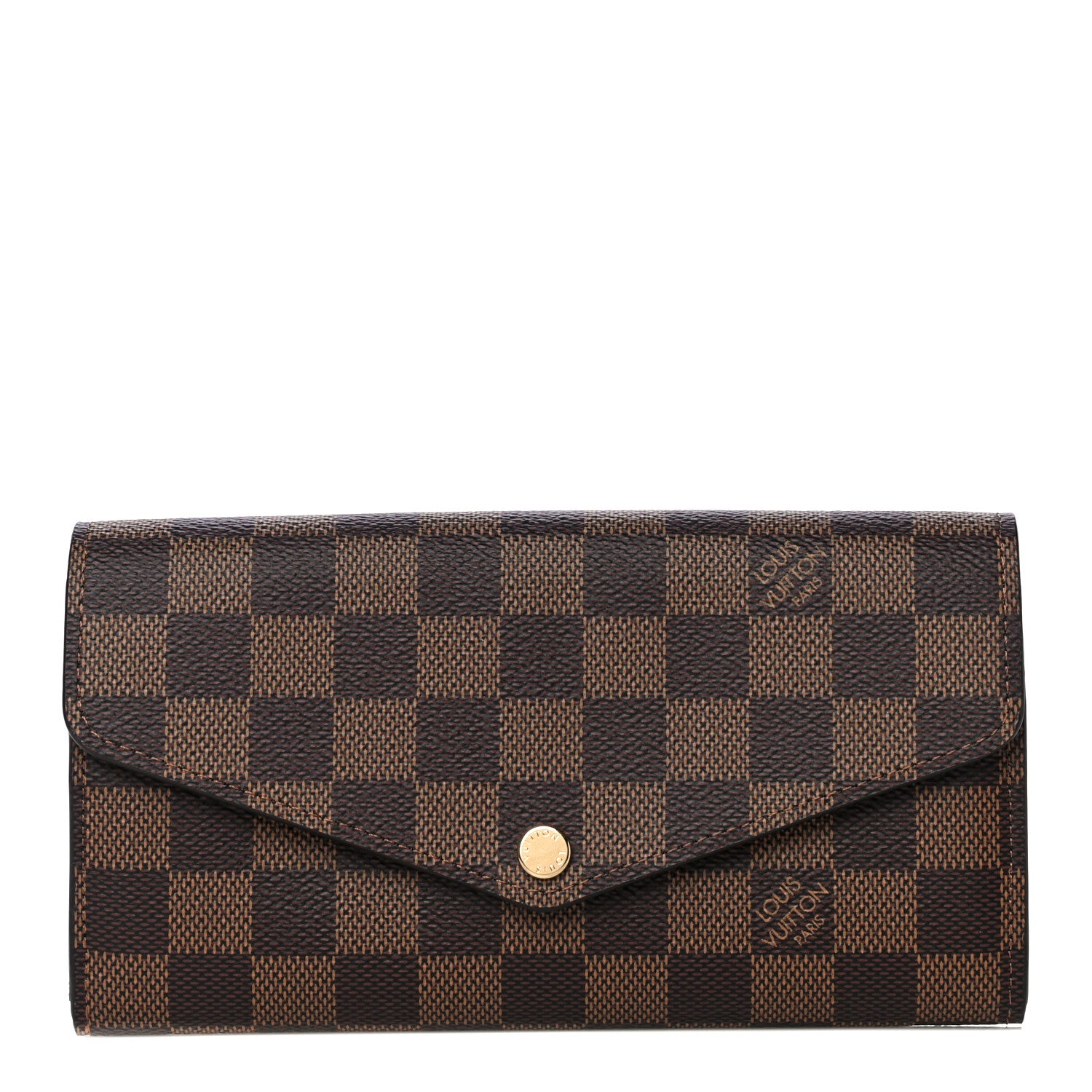 Louis Vuitton Damier Ebene Sarah Wallet NM 1 of 11