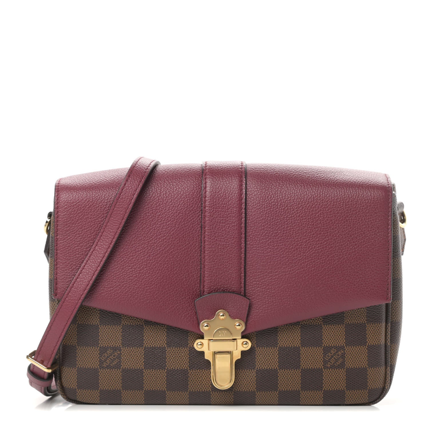 Louis Vuitton Damier Ebene Clapton Raisin 1 of 12