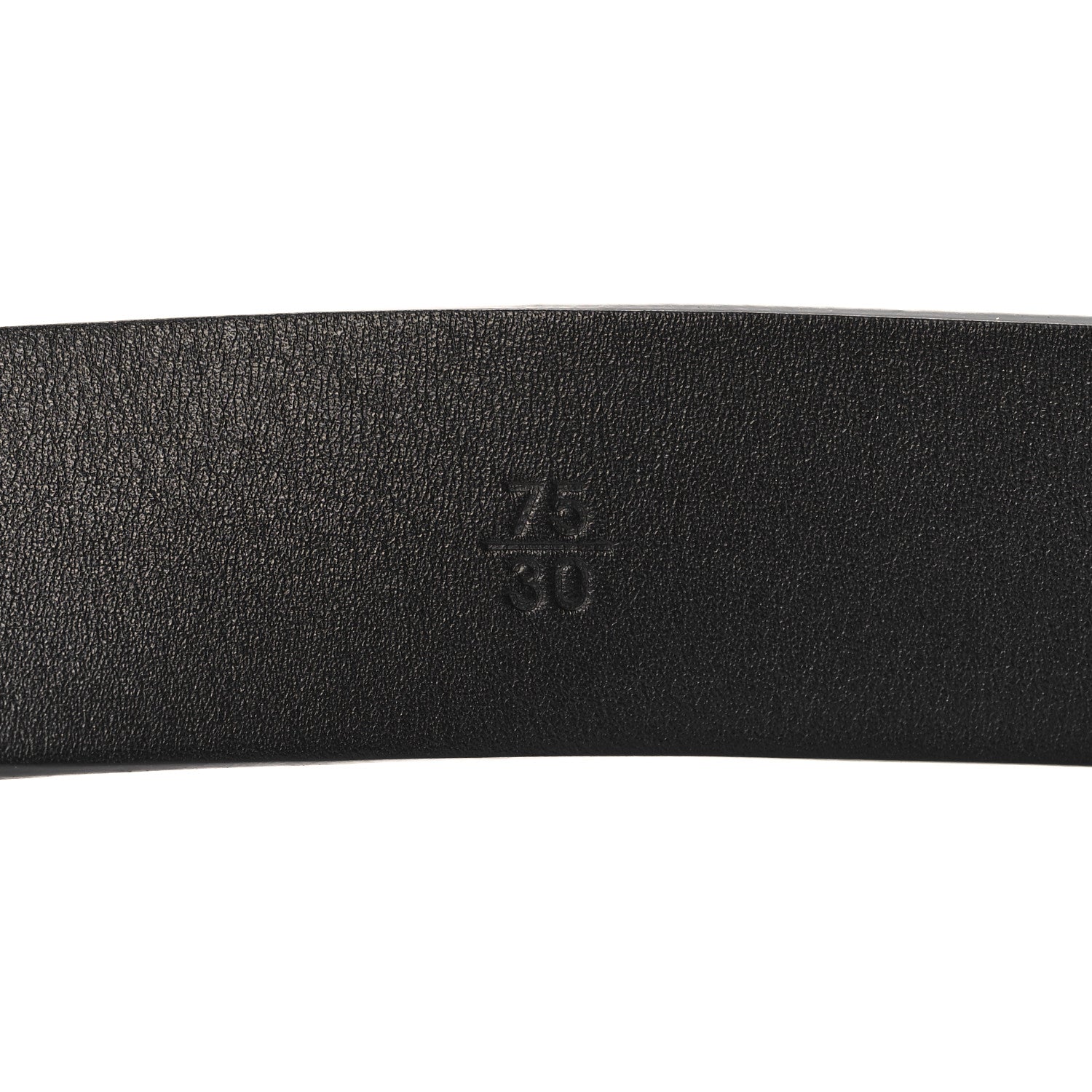Chanel Glazed Calfskin CC Belt 75 30 Black 6 of 7