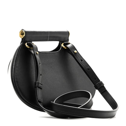 Bottega Veneta Calfskin Small Fisherman Bag Black 3 of 9