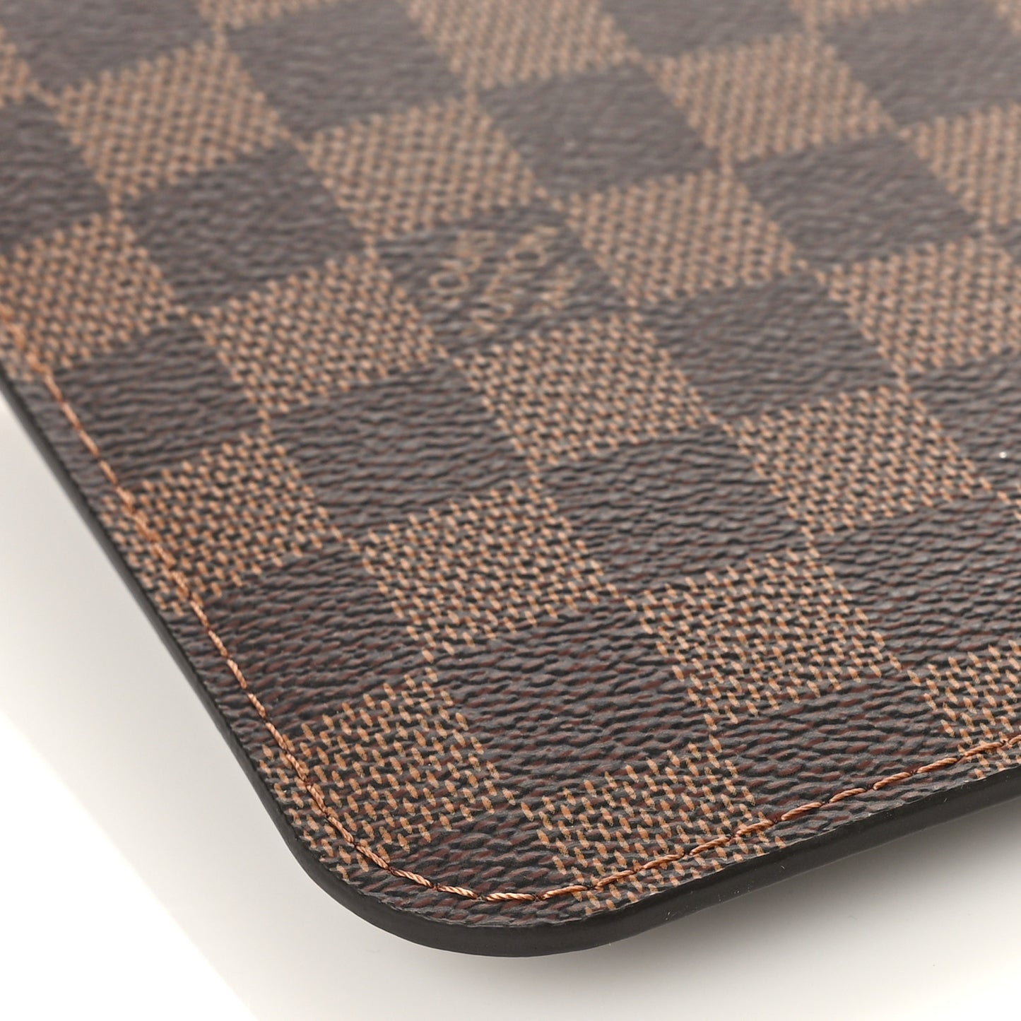 Damier Ebene Neverfull MM GM Pochette Rose Ballerine