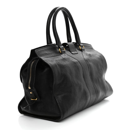 Saint Laurent Sheepskin Medium Cabas ChYc Black 3 of 16