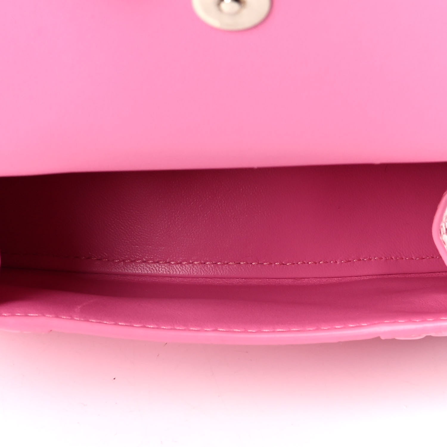 Balenciaga Shiny Calfskin Crocodile Embossed Hourglass Top Handle Bag XS Baby Pink 4 of 8