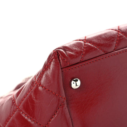 Chanel Lambskin Quilted Beijing Backpack Red 6 of 11