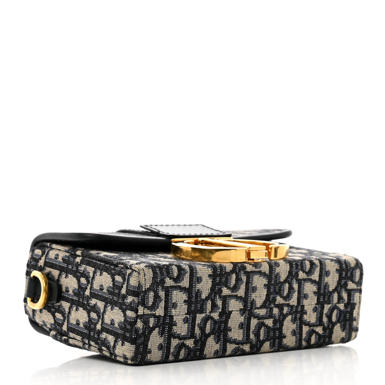 Christian Dior Oblique 30 Montaigne Box Bag Blue 4 of 9