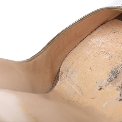 Christian Louboutin Patent Bambou 140 Pumps 39 Oyster 17 of 17