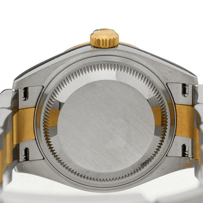 Rolex Stainless Steel 18K Yellow Gold Diamond 28mm Oyster Perpetual Datejust Watch Silver 279173 4 of 5