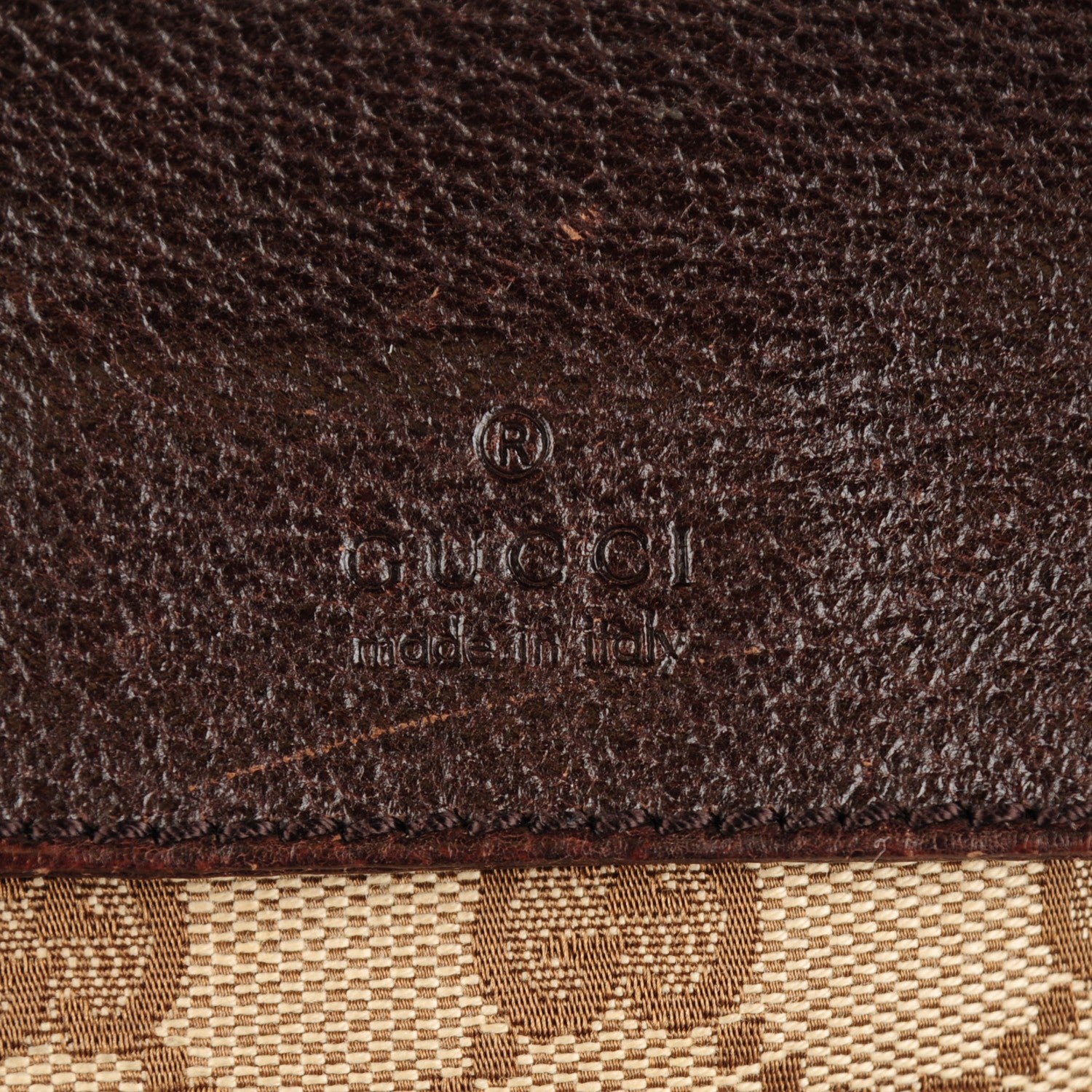 Gucci Monogram Web Belt Bag Dark Brown 6 of 9