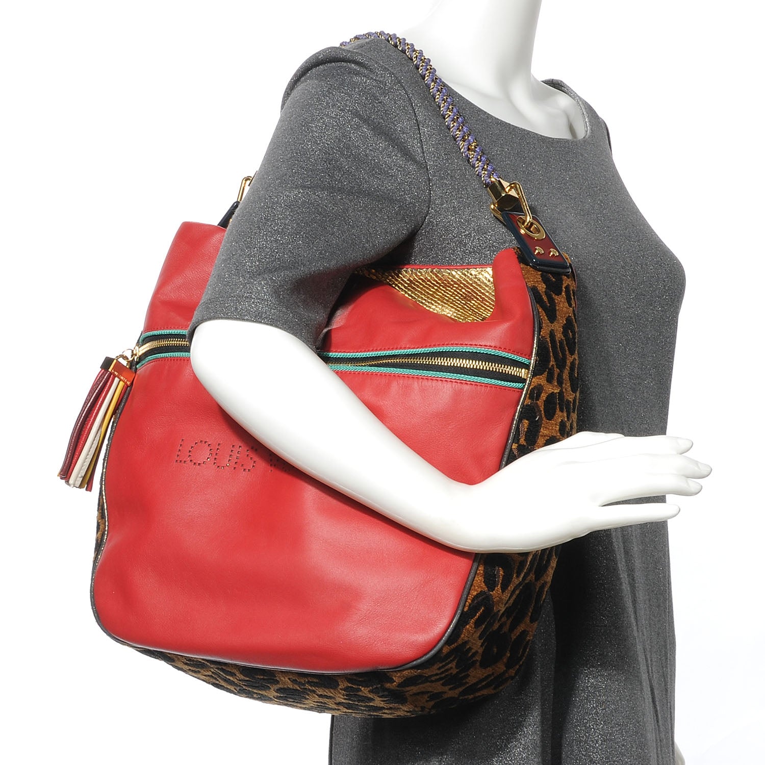 Louis Vuitton Safari Flight Bag Rouge 2 of 7