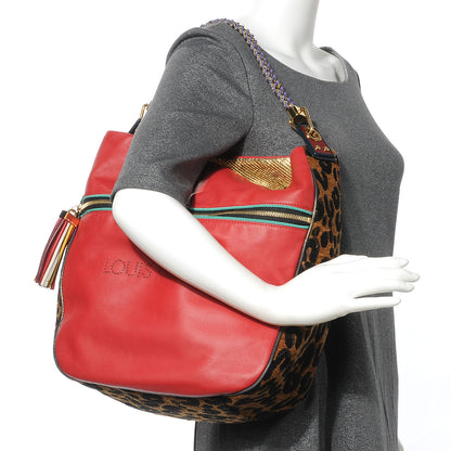 Louis Vuitton Safari Flight Bag Rouge 2 of 7
