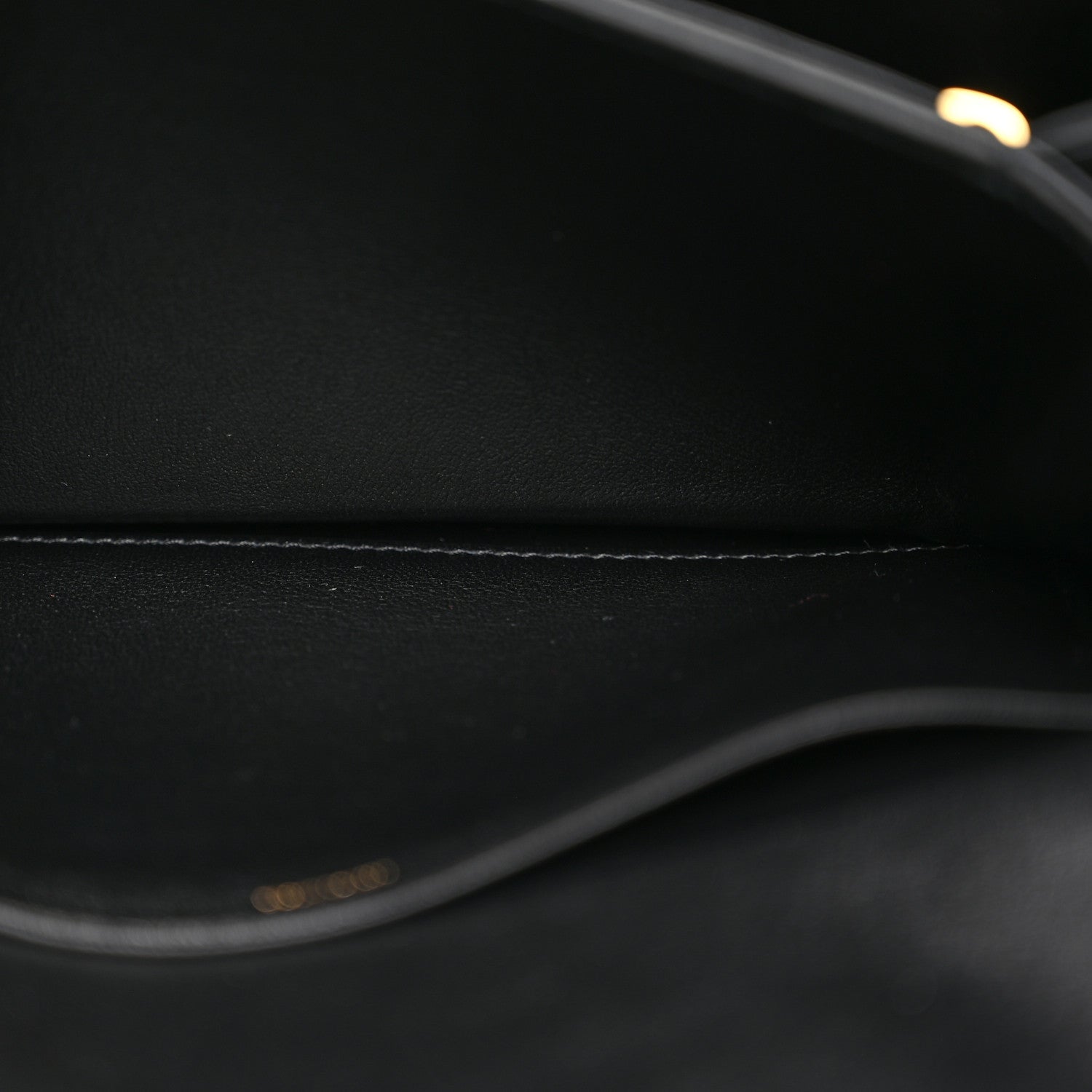 Celine Shiny Calfskin Medium Triomphe Black 7 of 13