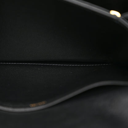 Celine Shiny Calfskin Medium Triomphe Black 7 of 13