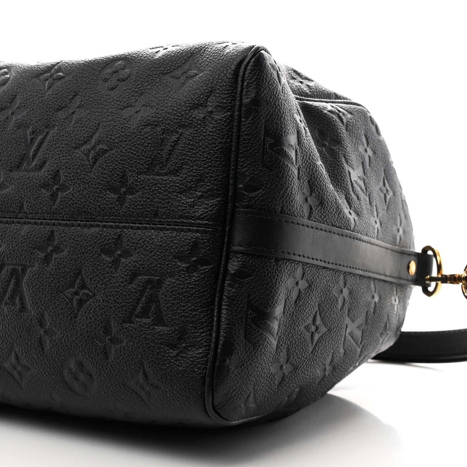 Louis Vuitton Empreinte Monogram Speedy Soft 30 Black 9 of 10