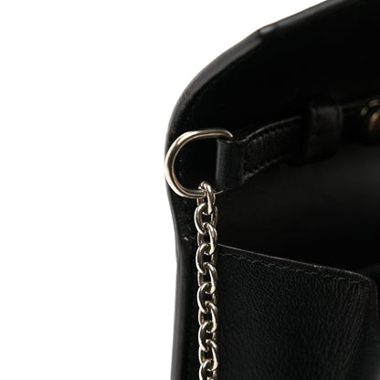 Celine Shiny Calfskin Clutch on a Chain Multicolor 11 of 12