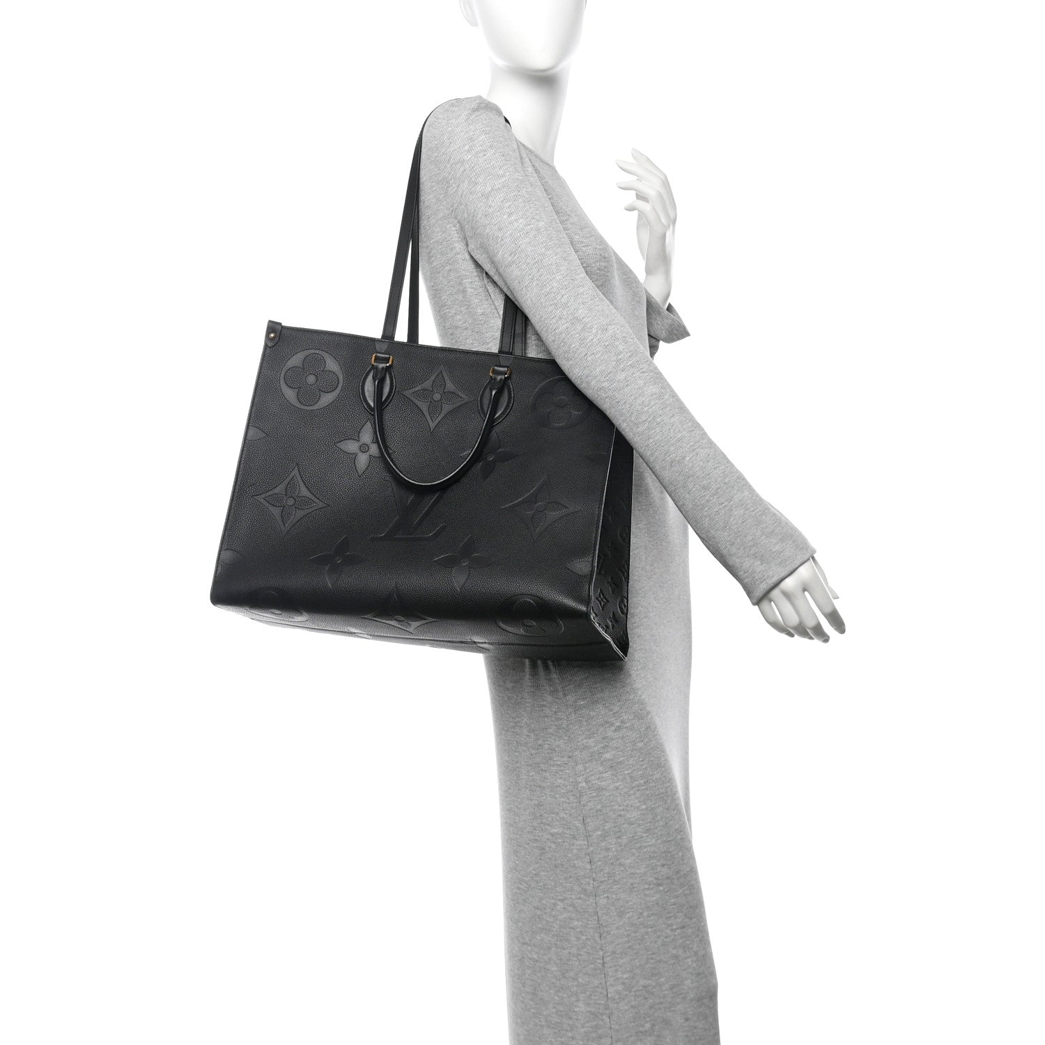 Louis Vuitton Empreinte Monogram Giant Onthego GM Black 2 of 15