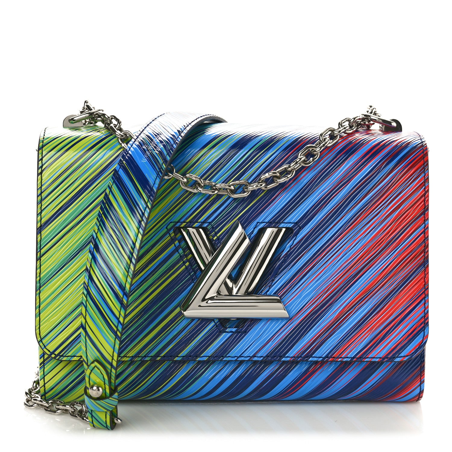 Louis Vuitton Epi Tropical Twist Shoulder Bag MM Vert Rouge 1 of 10