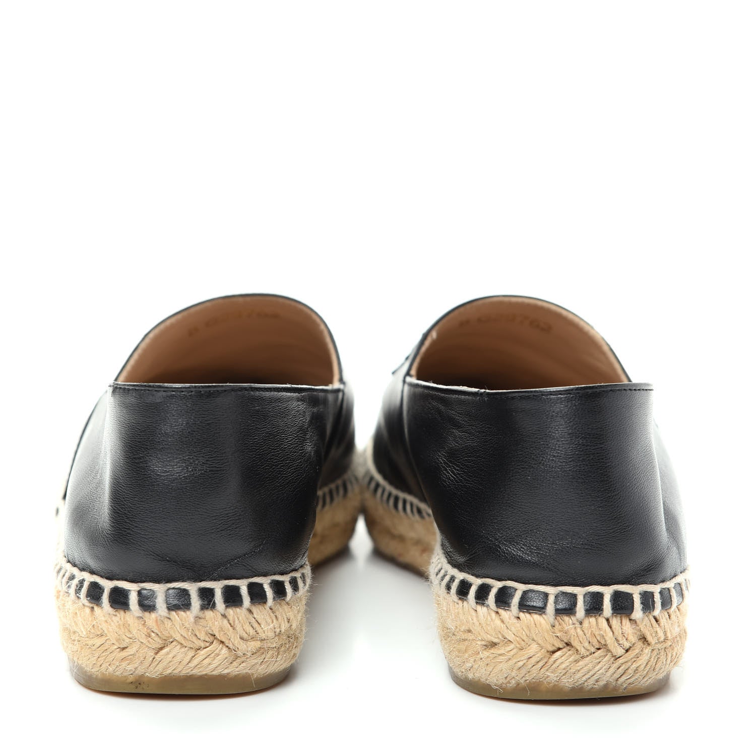 Chanel Lambskin CC Espadrilles 40 Black 7 of 11