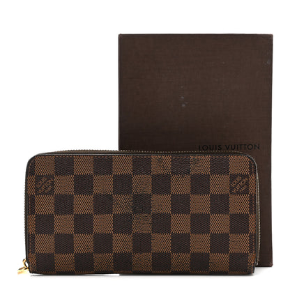 Louis Vuitton Damier Ebene Zippy Wallet 9 of 9