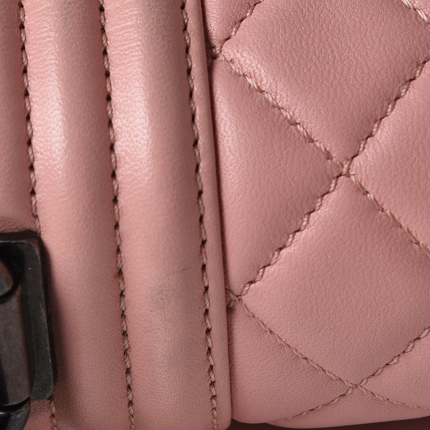Chanel Lambskin Quilted Medium Boy Flap Light Pink 15 of 15