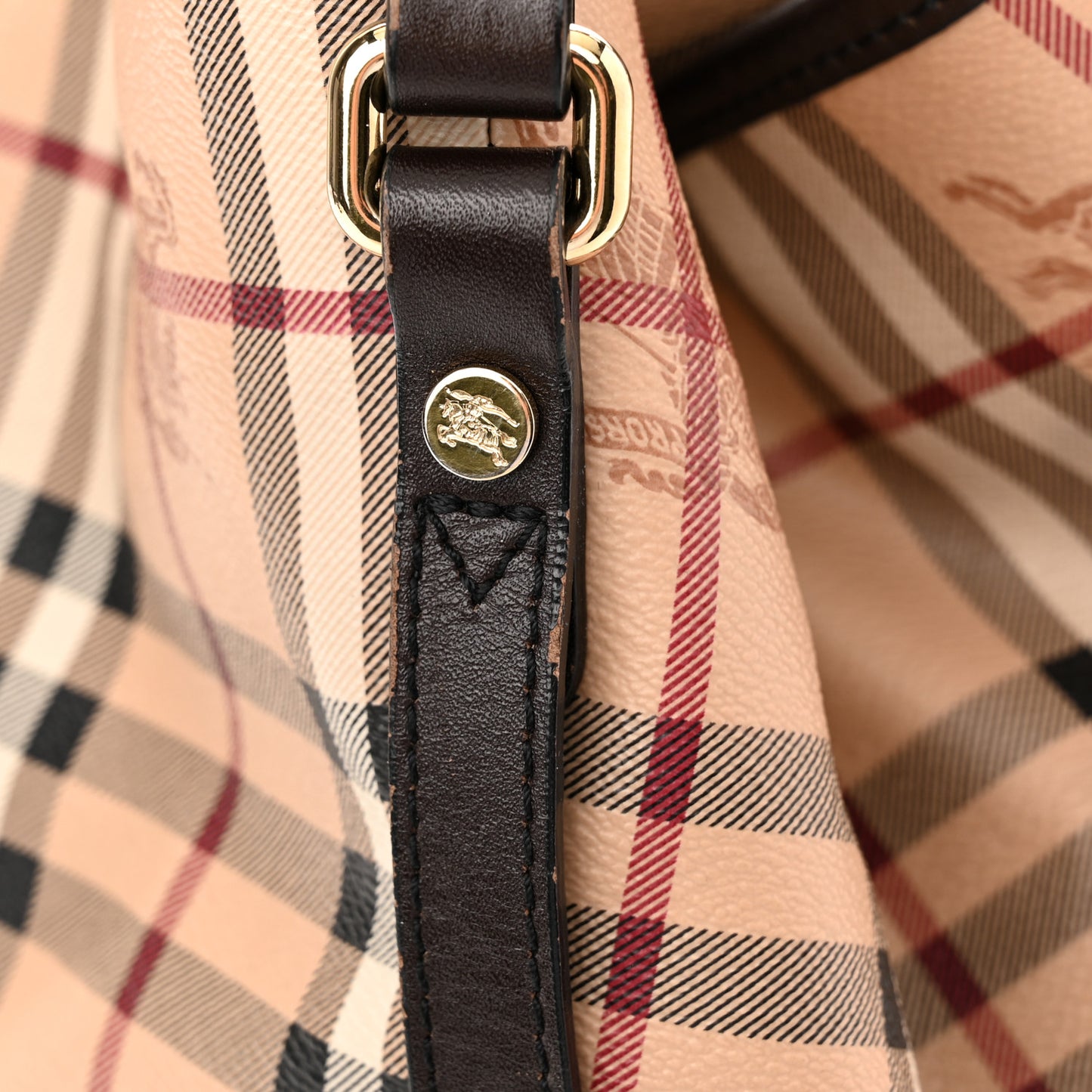 Haymarket Check Small Canterbury Tote Brown