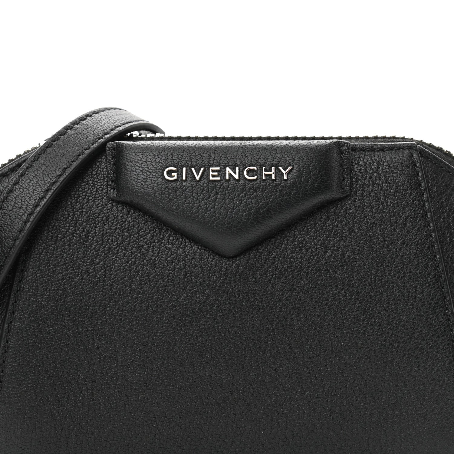 Givenchy Sugar Goatskin Nano Antigona Black 7 of 9