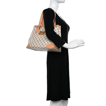 Louis Vuitton Damier Azur Hampstead PM 2 of 14