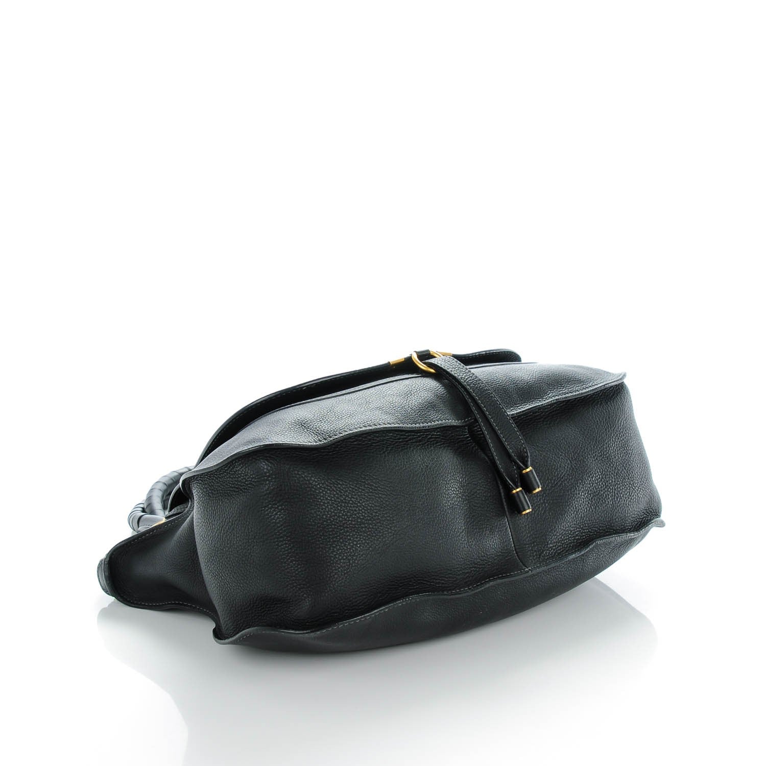 Chloe Calfskin Large Marcie Satchel Black 4 of 7