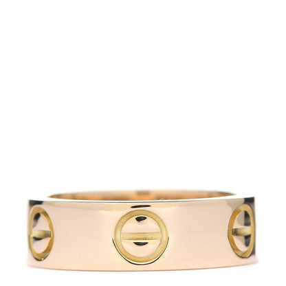 Cartier 18K Yellow Gold 5.5mm LOVE Ring 48 4.5 3 of 5
