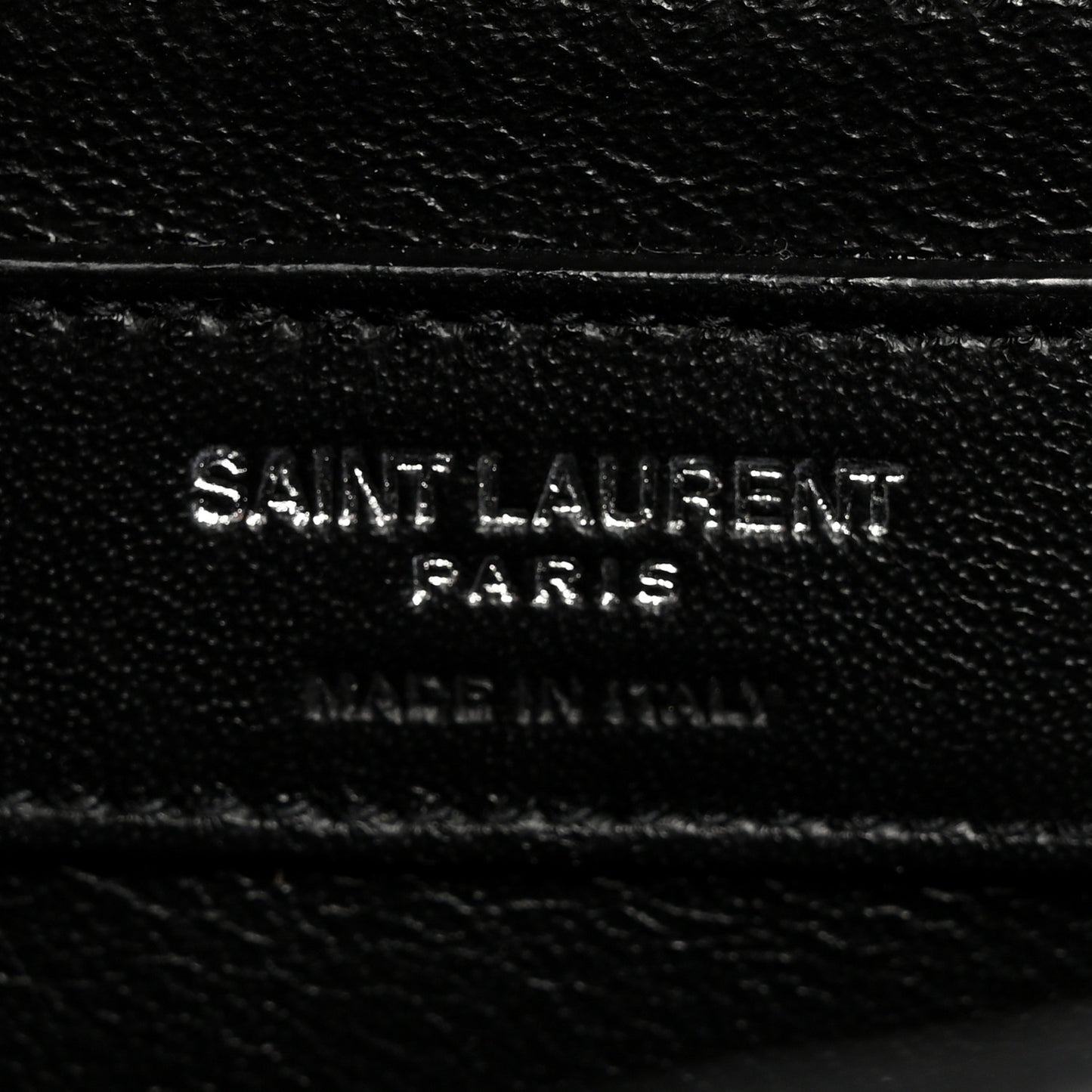 Grain De Poudre Textured Mixed Matelasse Triquilt Medium Monogram Satchel Black