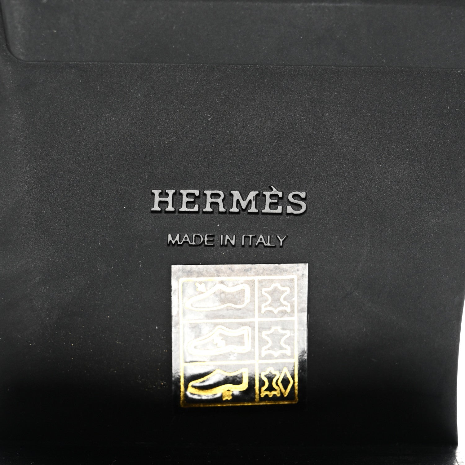 Hermes Glossed Calfskin Funk Ankle Boots 37.5 Black 6 of 9
