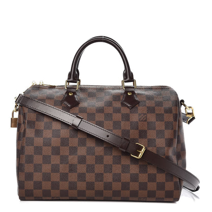 Louis Vuitton Damier Ebene Speedy Bandouliere 30 1 of 11