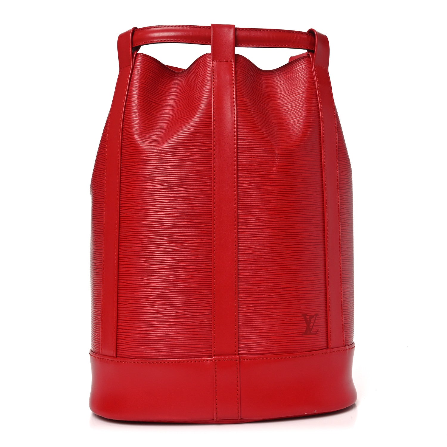 Louis Vuitton Epi Randonnee PM Castillan Red 1 of 9