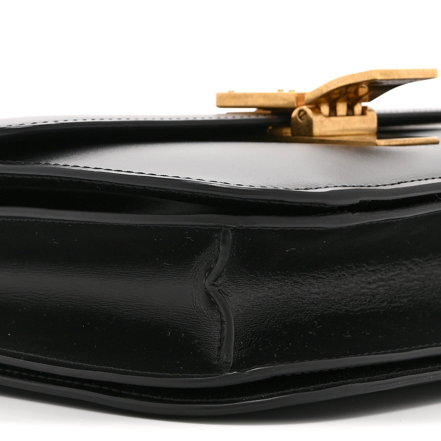 Celine Box Calfskin Medium Classic Box Flap Bag Black 12 of 13