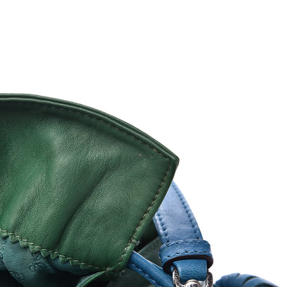 Loewe Calfskin Flamenco Shoulder Bag Green 6 of 13