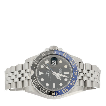 Rolex Stainless Steel 40mm Oyster Perpetual Date GMT Master Ⅱ Batgirl Watch 126710BLNR 2 of 5