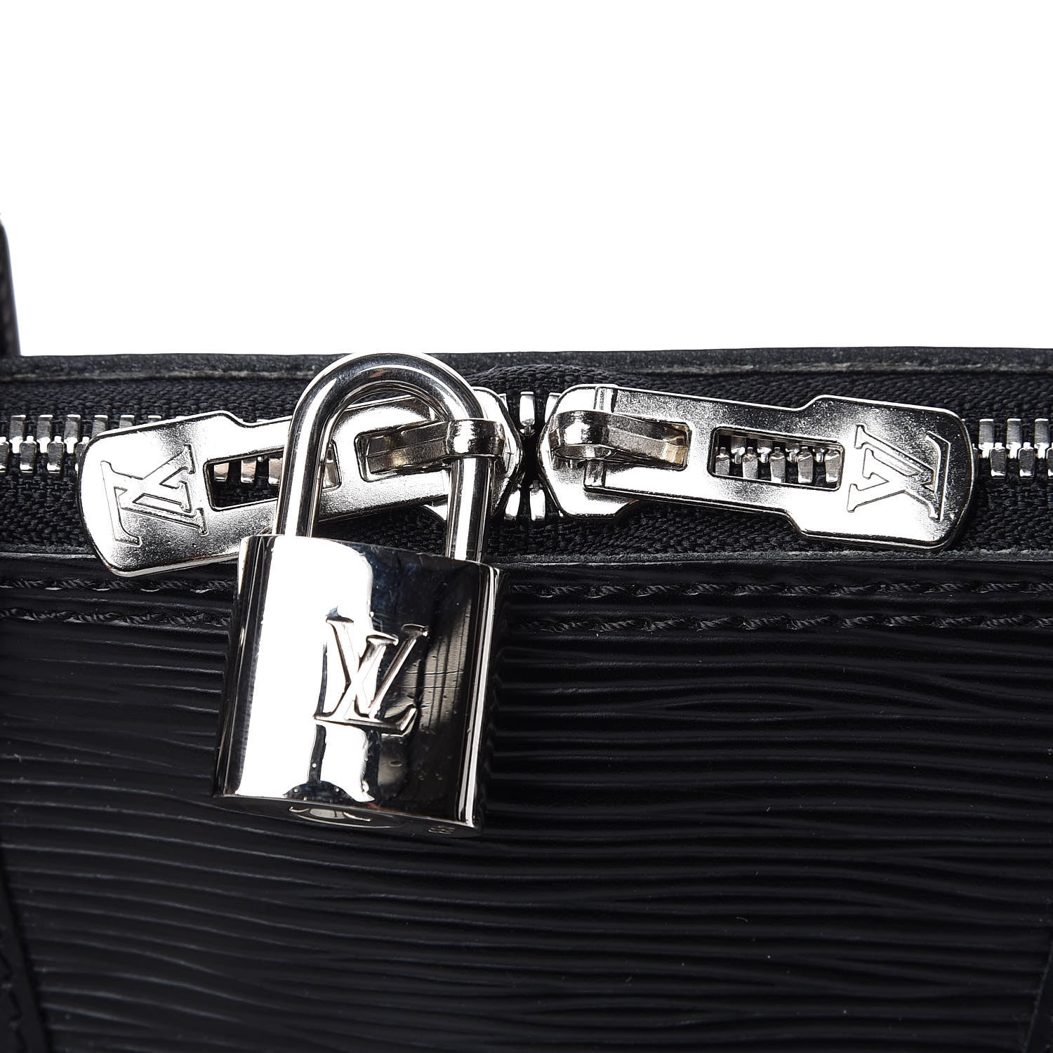 Louis Vuitton Epi Alma MM Black 12 of 13