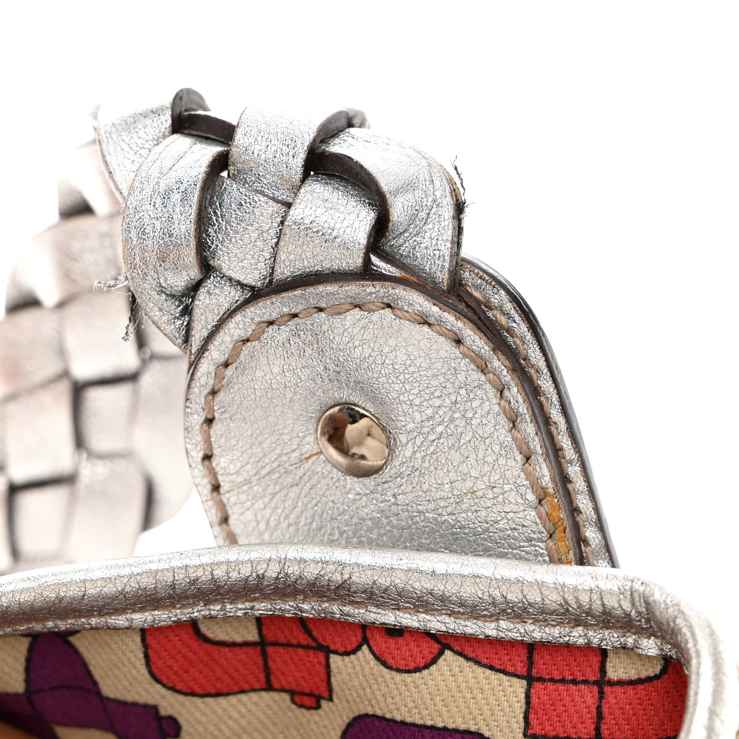Gucci Metallic Guccissima Medium Pelham Shoulder Bag Silver 15 of 15